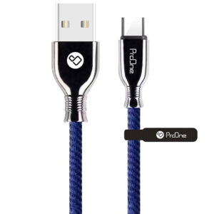 مشخصات کابل تبدیل USB به Type-C مدل PCC230C پرووان طول 1 متر با قیمت عمده