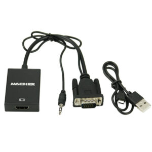 Macher-MR-207-HDMI-To-VGA-Adapter-With-Audio-Cable-5