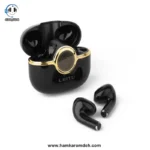 ایرپاد مشکی رنگ لیتو دو گوش با طراحی طلایی رنگ