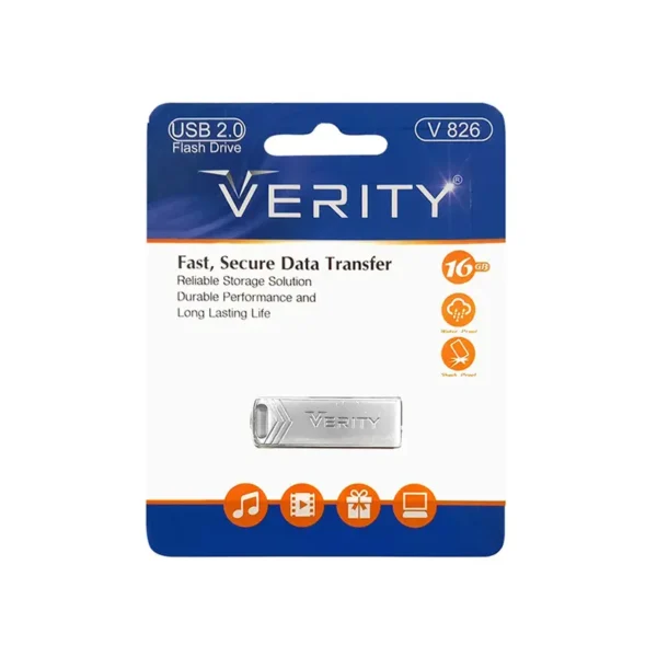 فلش 16گیگ v826 وریتی (Verity) USB2.0
