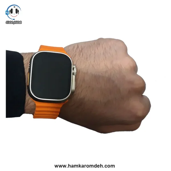 ساعت هوشمند مدل 1121 با بند نارنجی از برند کاکو سیگا